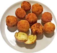Polpette di patate filanti
