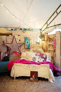 junk gypsy decorating ideas | Junk gypsy Design Bedroom, Bedroom Decor ...