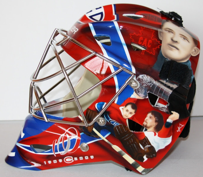 carey price helmet 2010. Carey Price Mask 2010