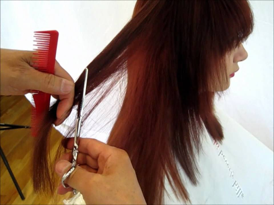 How to cut hair long hair cut inside out step by step 2 How to cut hair long hair cut inside out step by step 2