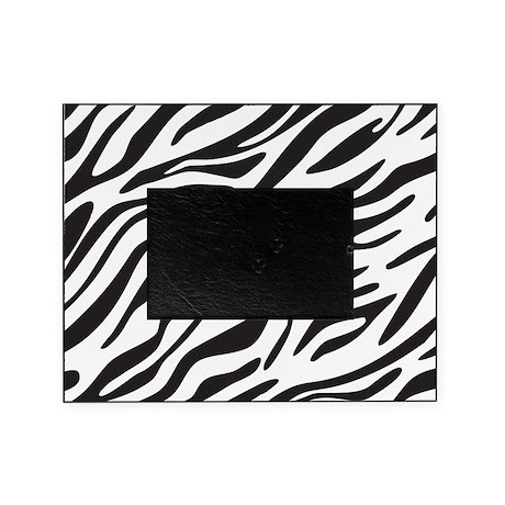 Zebra Print Picture Frame by designdivagifts2