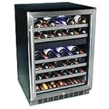 IMAGE OF New EdgeStar 46 Btl Built-In Dual Zone Wine Cooler