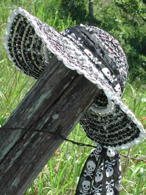can tab hat on post