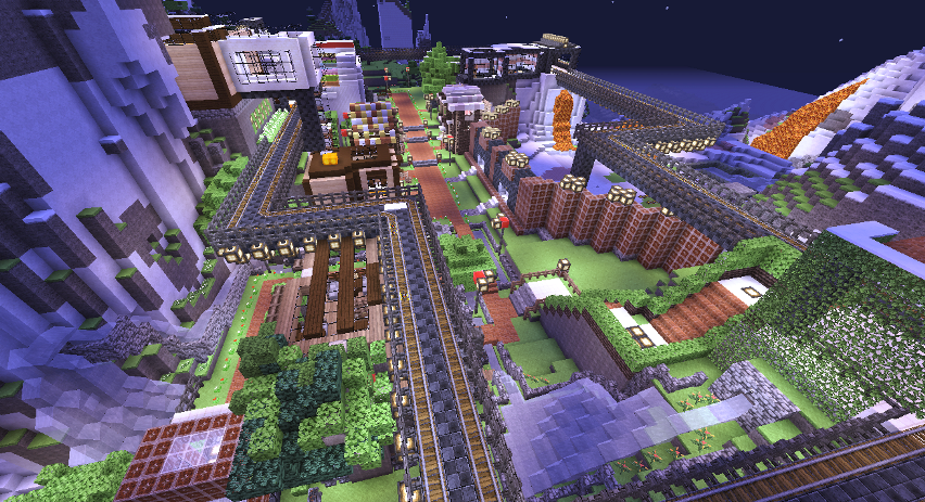 大きな島を１つの国にする 設定 そろそろminecraft