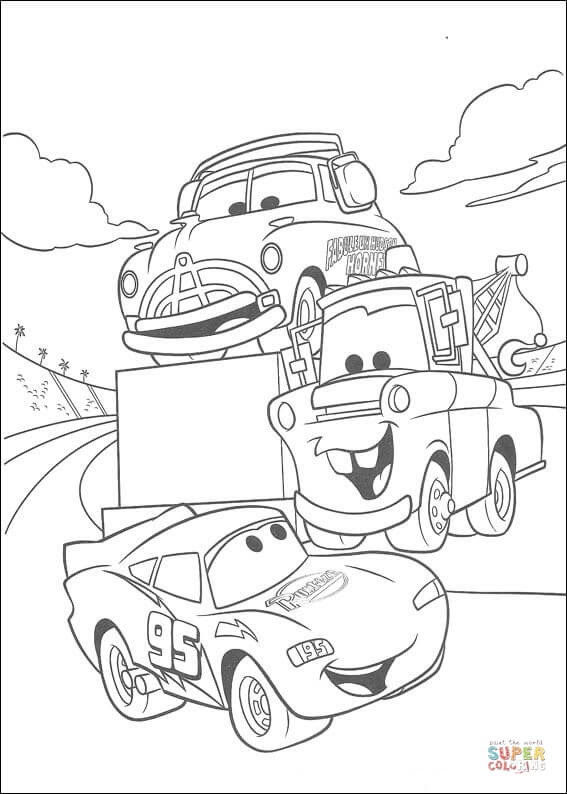 Coloriage Martin Et Mcqueen Coloriages à Imprimer Gratuits