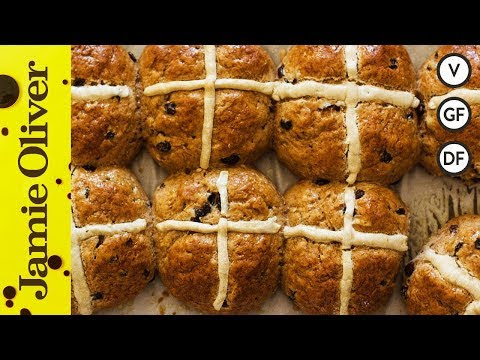 VIDEO : gluten free hot cross buns | four spoons bakery - this traditionalthis traditionalhot cross bun recipemakes 8 beautifully fluffy fruit buns with plump, juicy currants, warm spices and a sticky orange ...