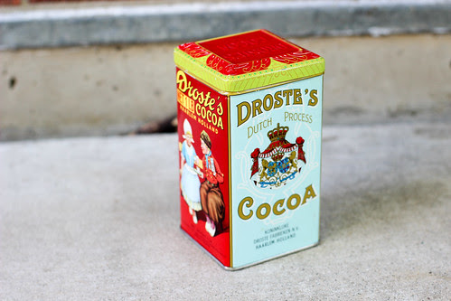 Droste's Cocoa Tin by Jeni Baker