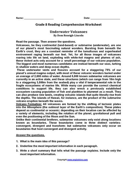 The occupational english test (oet) is a standardized english language proficiency exam designed specifically for healthcare professionals. download reading comprehension grade 8 worksheets pdf png reading