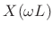 $ X(\omega L)$