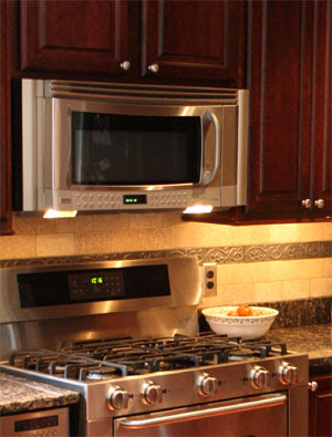 under cabinet microwave mounting kit