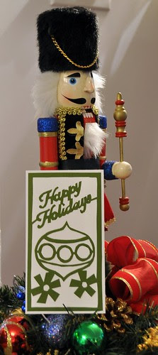 Papercut Christmas Card