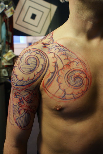 Learn How To Tattoo "Color Background Tattooing" Labels: tattoo vector