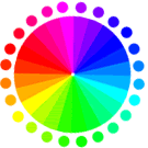 RGB color wheel