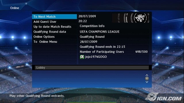 Pro Evolution Soccer 2010 Screenshot