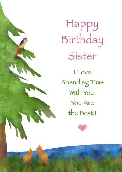 Show your sister some love by sending her an awesome personalised birthday card with cardly. 5 best images of sister birthday cards to print free printable free