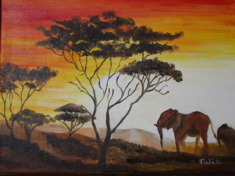 Paysage d' Afrique
