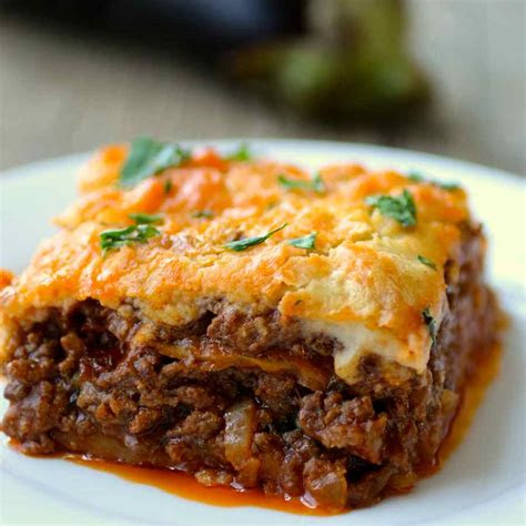 moussaka authentic  traditional greek recipe