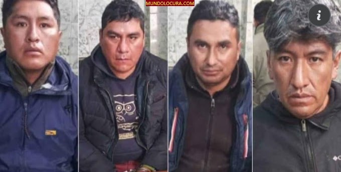 Bolivia: Cinco policías son detenidos por intentar un volteo de droga.