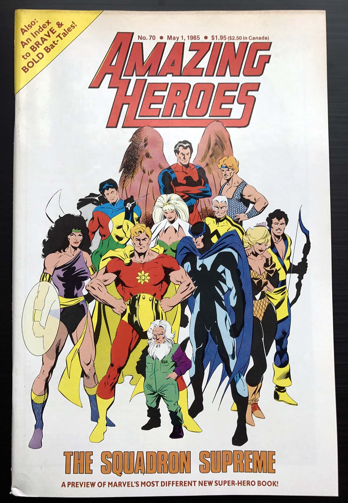 Overword 4 Squadron Supreme Quasar The Comics Journal