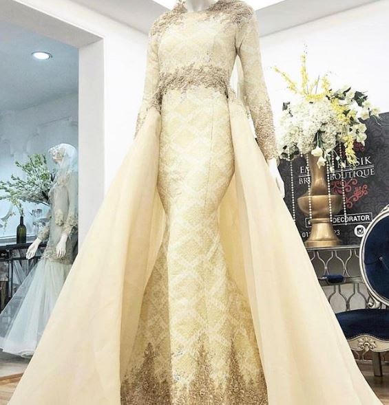 Konsep Populer Baju Kahwin, Yang Terbaru!