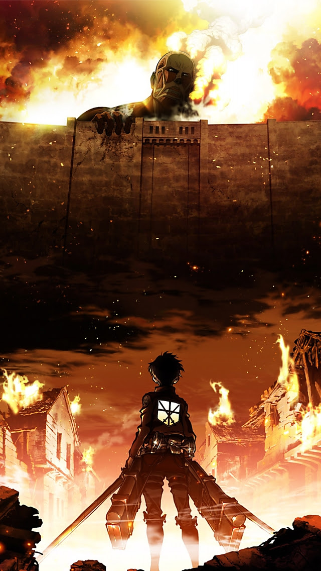 壁紙 進撃の巨人のスマホ壁紙640x1136 Attackontitan P01 Jpg 壁紙box