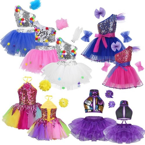 Excellent Prices Kids Girls Stage Performance Tutu Dress Modern Jazz Dance Outfit Show Costumes Outlet Dermrxpharmacy Com