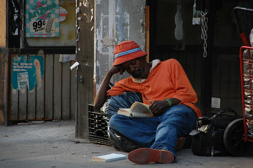 reading on broadway by MarkelConnors