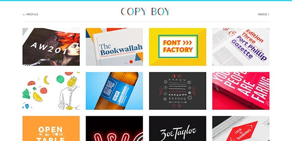 Copy Boy grid Layouts