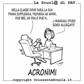 LA SCUOLA ATTRAVERSO GLI ACRONIMI - Carmelo NESTA