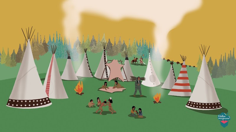 Trend Populer 24+ Dessin Camp Indien
