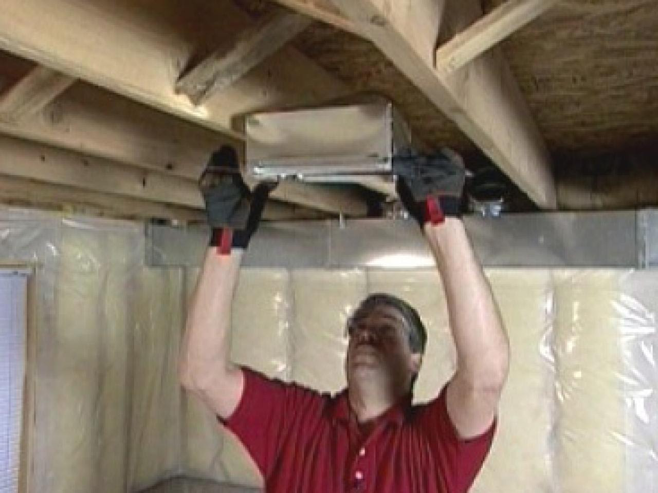 HVAC: Install an Air-Supply Line and a Cold Air Return | how-tos | DIY