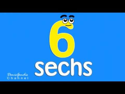 German Numbers 1 - 10 for kidsNumbers Song in German. Zahlenlied.Learn ...