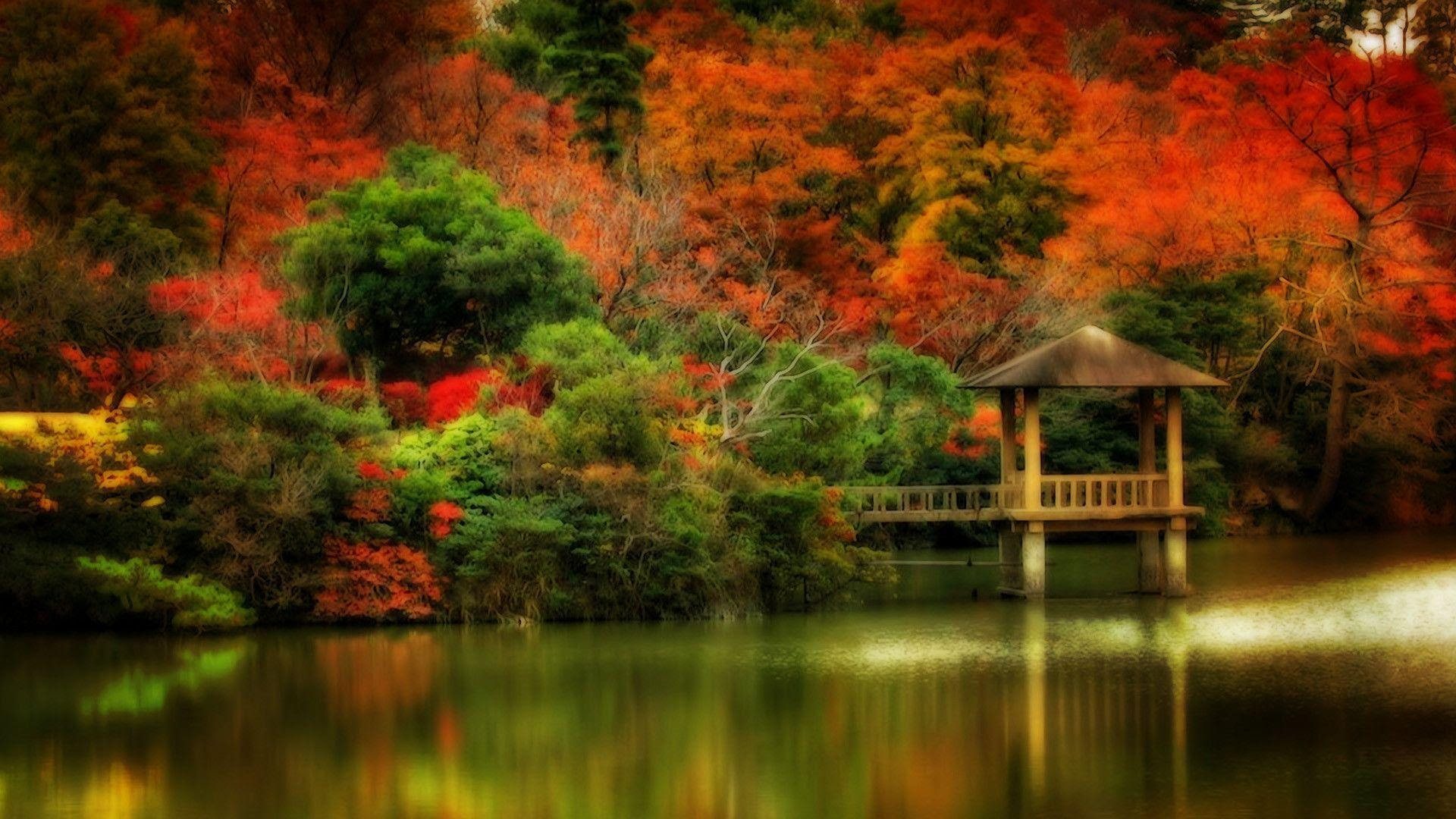 Fall Scene Wallpapers Wallpaper Cave