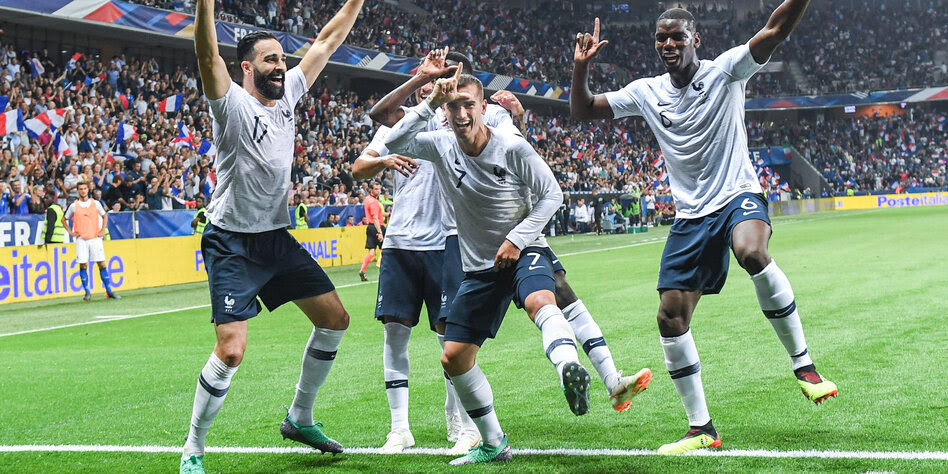 franzosische fussballspieler tanzen im fortnite stil - fortnite tanze lernen