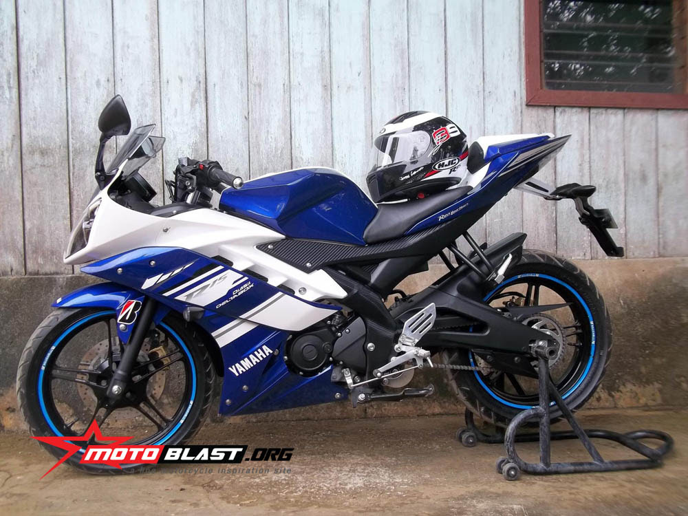 Kebanyakan Rider R15 modif motornya mengacu pada R125 