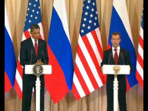 Д.Медведев-Б.Обама.Пресс-конференция.06.07.09.Part 5