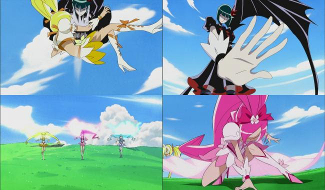 ハートキャッチプリキュア 第24話 こころの大樹の危機 プリキュア 飛びますっ 待て 而して希望せよ