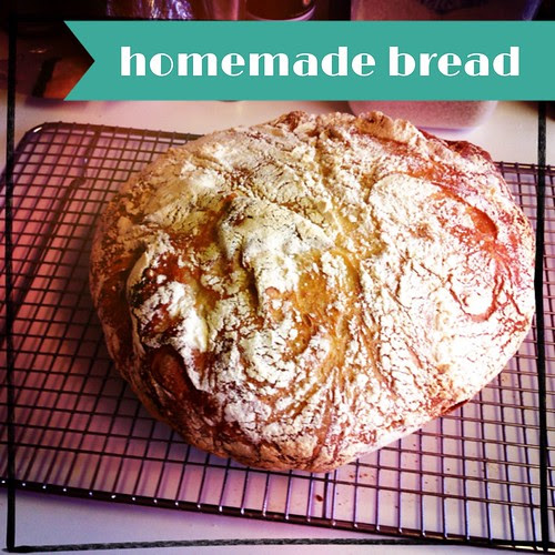 Homemade bread