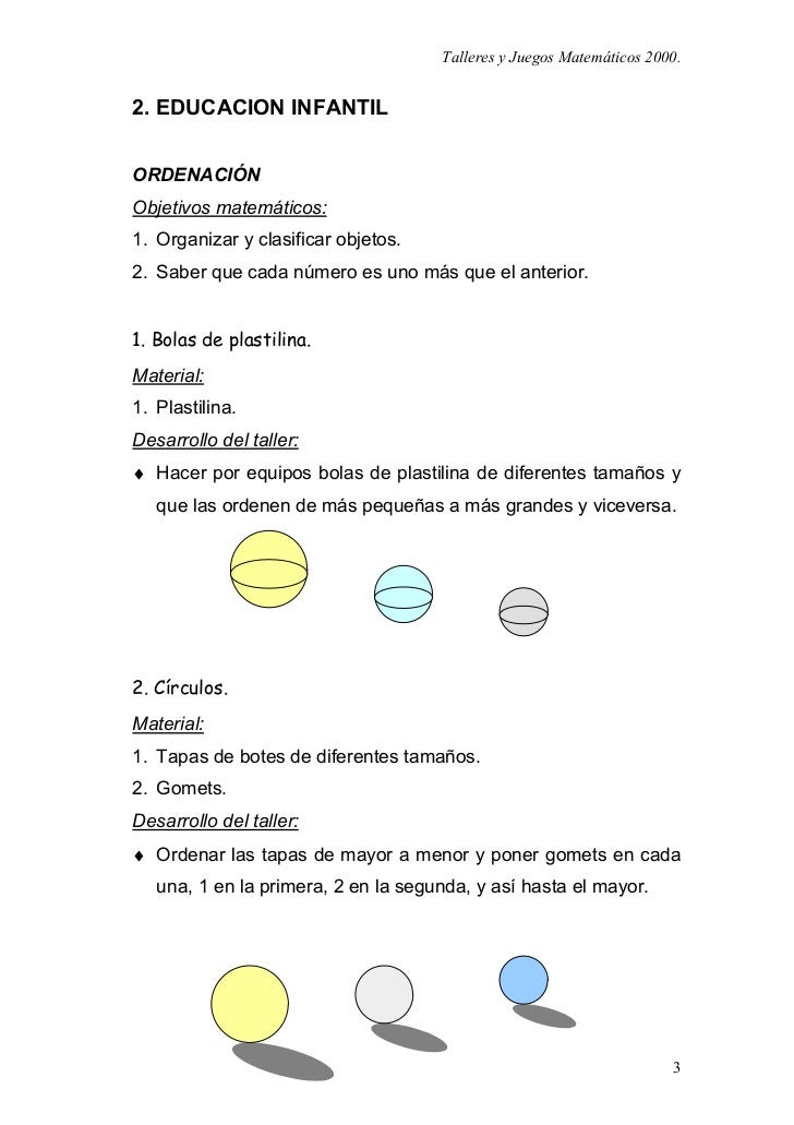 Matemática - Actividades Nivel Inicial - Juegos