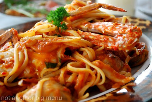 Modesto's, S'pore - Seafood linguine 2