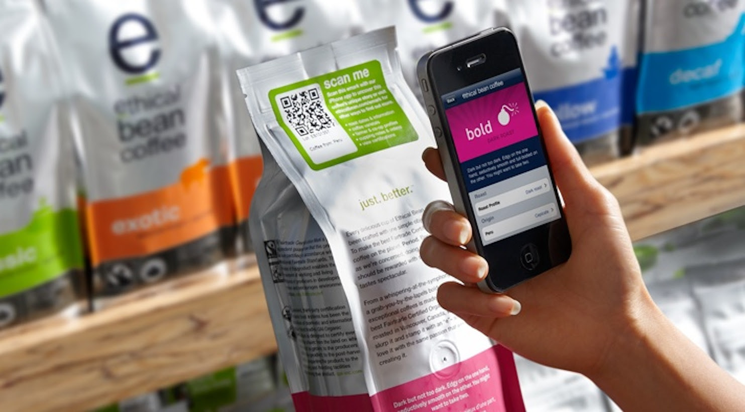 QR Code use on Beauty Packaging