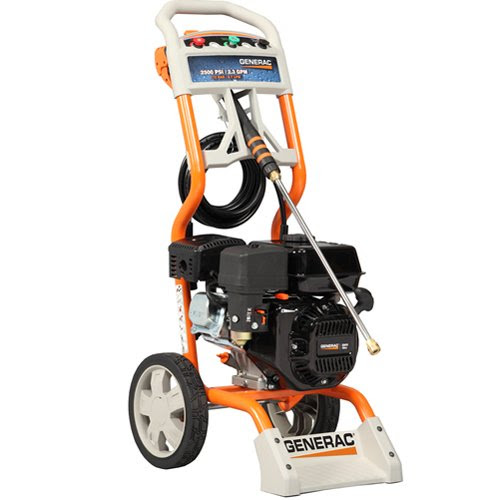 Generac 6020/5987 2,500 PSI 2.3 GPM 196cc OHV Gas Powered Pressure Washer