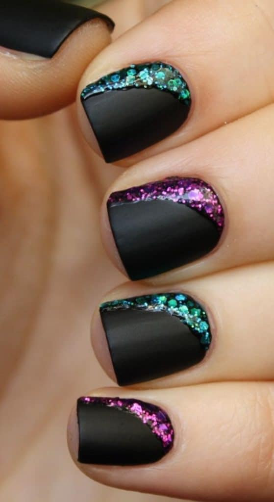 30 Cool Easy Nail Polish Designs 2017 - SheIdeas