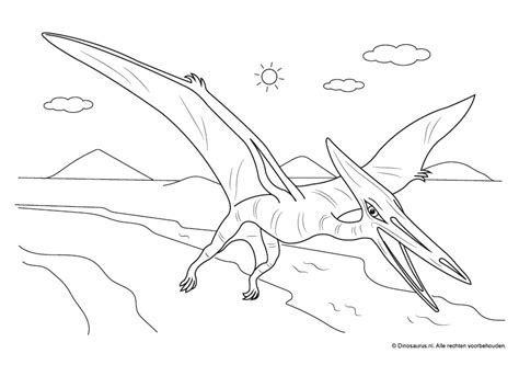 dinosaurus kleurplaten dinosaurusnl