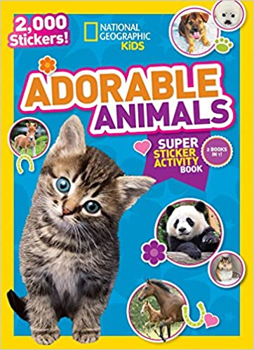 Adorable Animals Super Sticker Activity Book