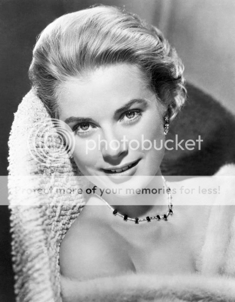 I try to be like Grace Kelly.