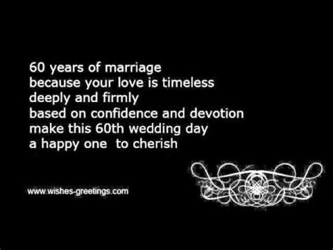 60th diamond wedding anniversary wishes   YouTube
