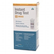 DrugConfirm Instant Multi Drug Test Kit, 12 Drugs (7 Illicit + 5 ...