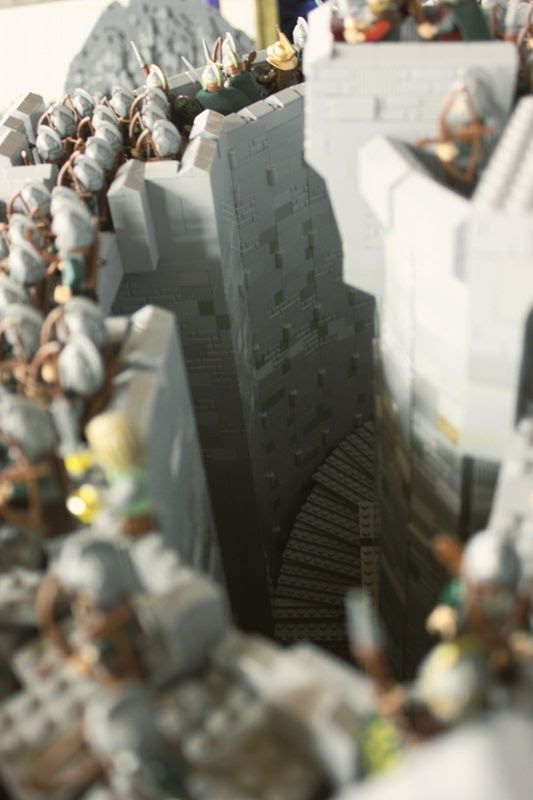 Rich-K & Big J's Fan-Made Lego Helm's Deep Has 