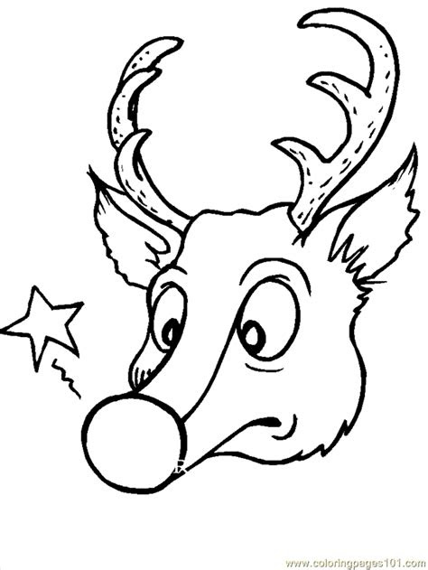  reindeer printable coloring home